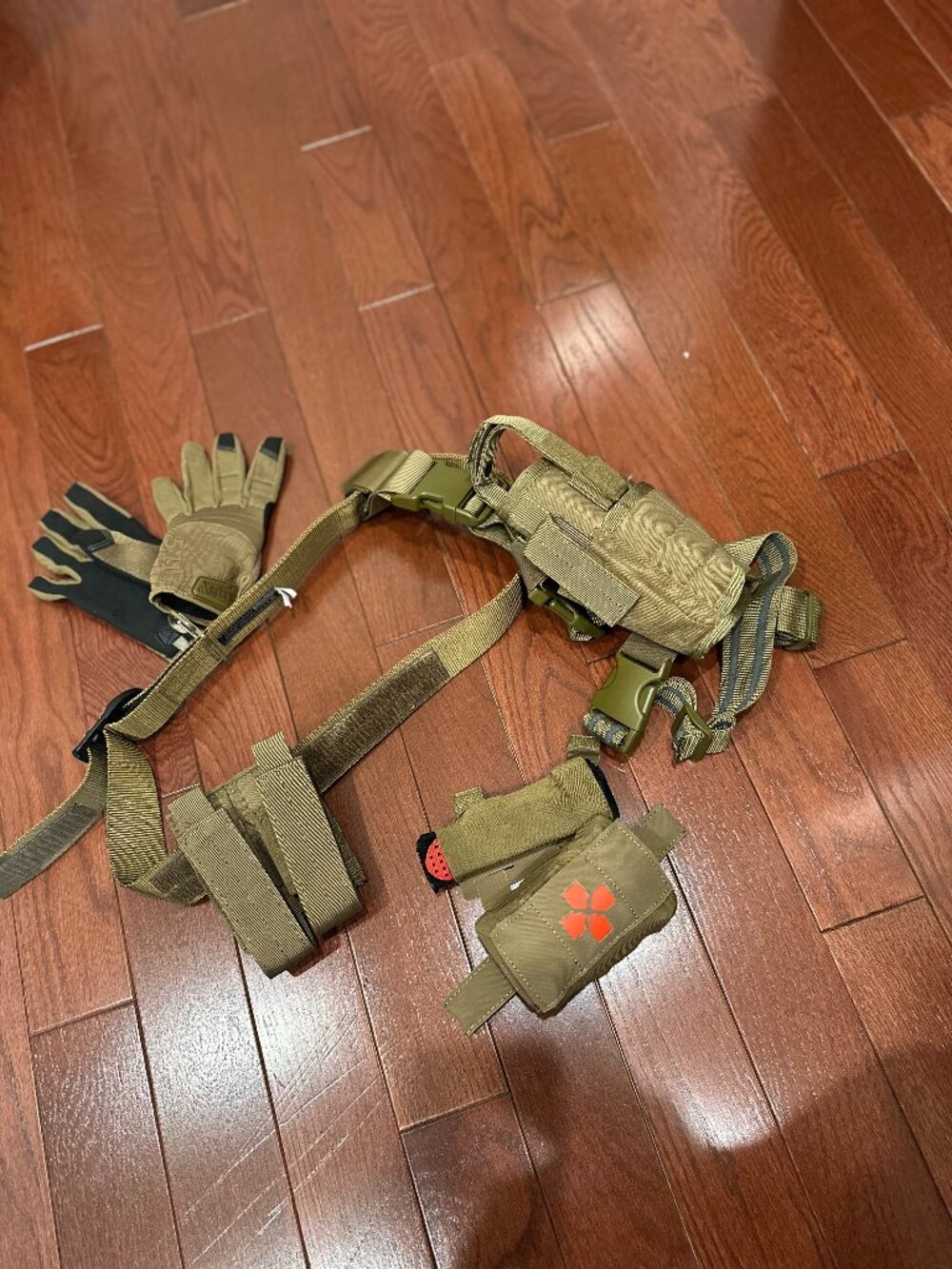 5.11 Utility Tactical Hunting Brown Holster Belt Style 59405